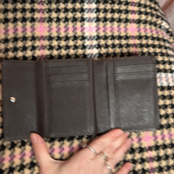 Burberry kisslock compact wallet classic print - Picture 9 of 13